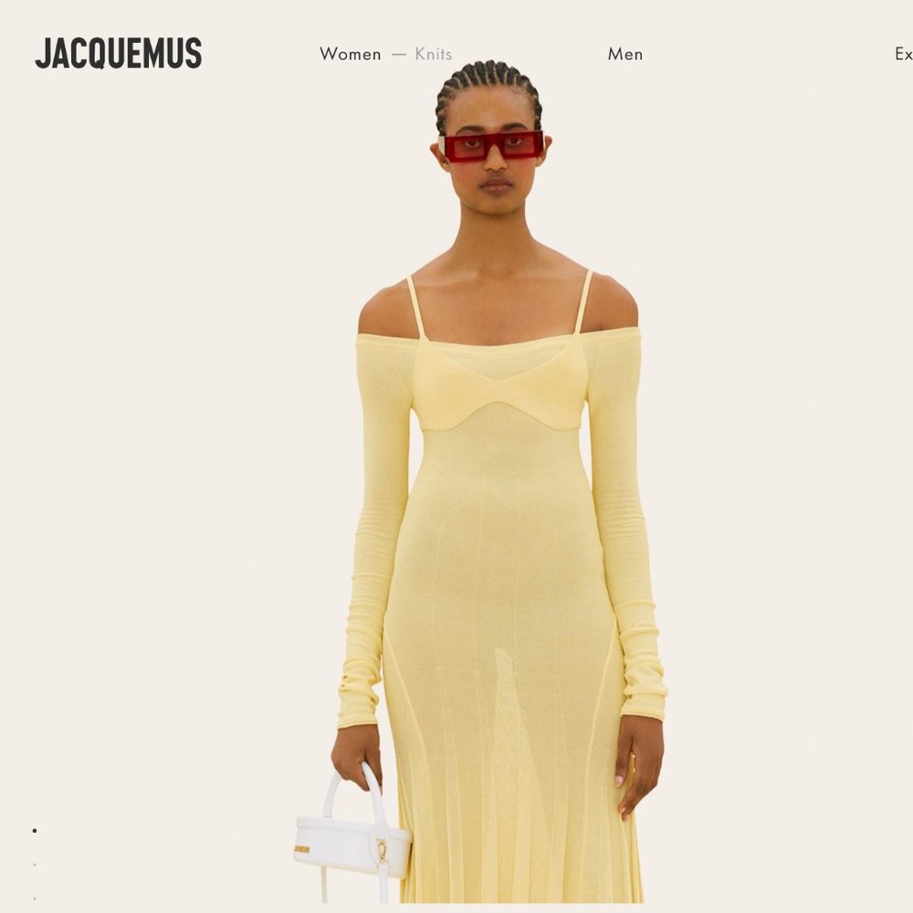 SOLD BNWT Jacquemus La Robe Maille Valensole - Picture 8 of 8